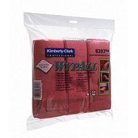 фото Салфетки протирочные Kimberly-Clark 8397 WYPALL (красные)